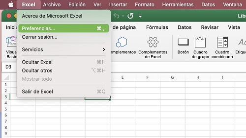 visual basic excel for mac